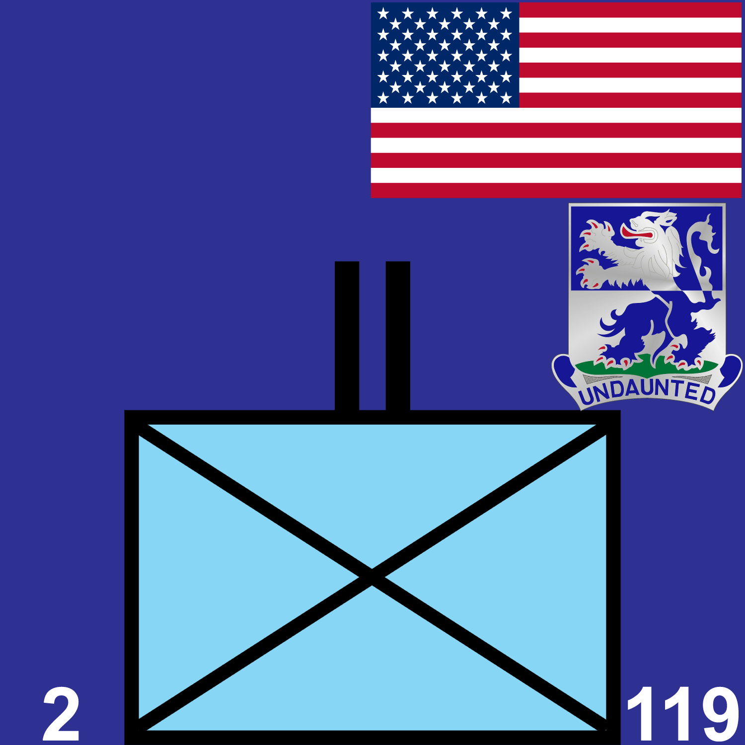 2d Battalion, 119th Infantry Regiment icon